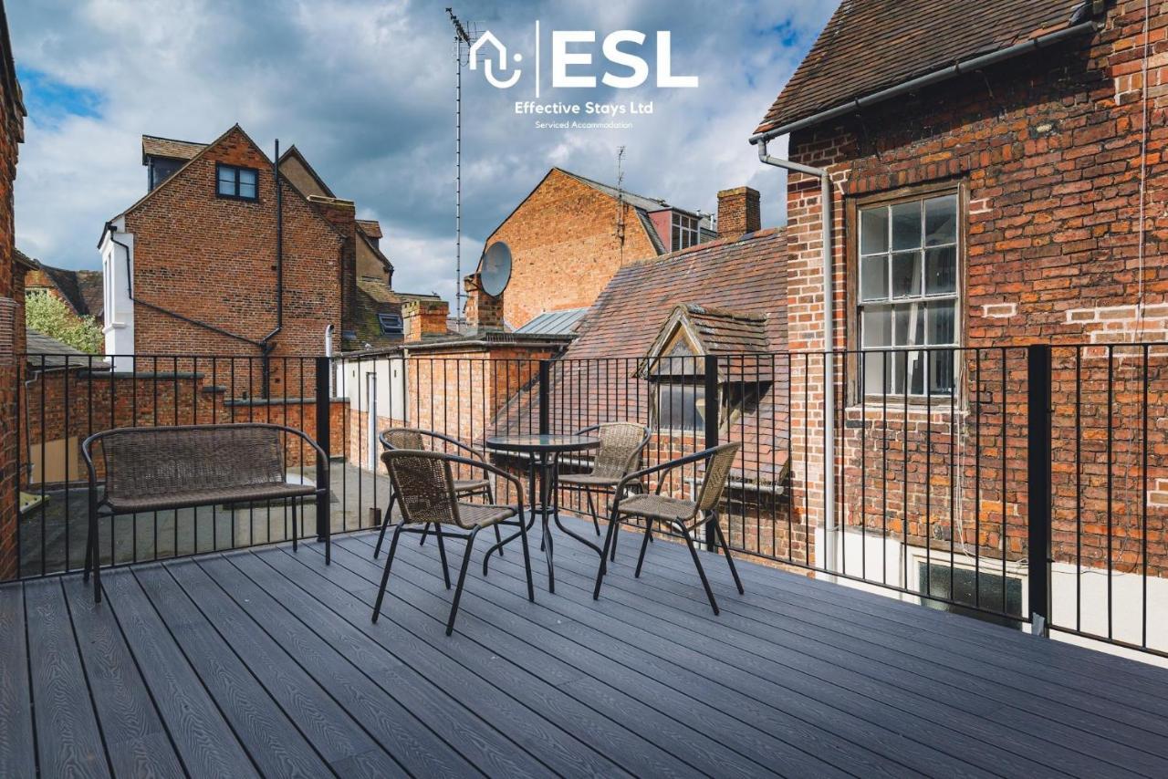 Comfy Modern 2 Bedroom Duplex Apartment With Sun Terrace Shrewsbury Exterior photo